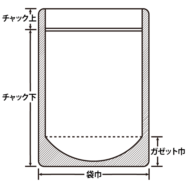 ラミジップ スタンド LZ-18 50枚 袋の王国 本店