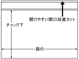 ユニパックタオル用サイズ