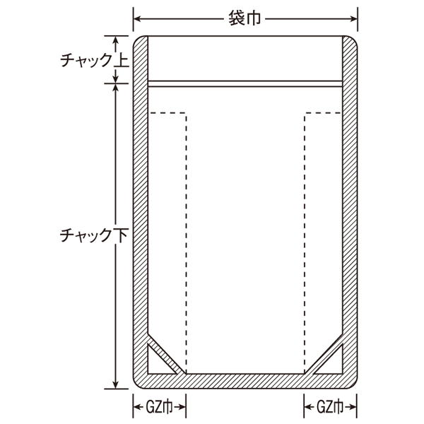 ラミジップ ワイドボックス WB サイズ