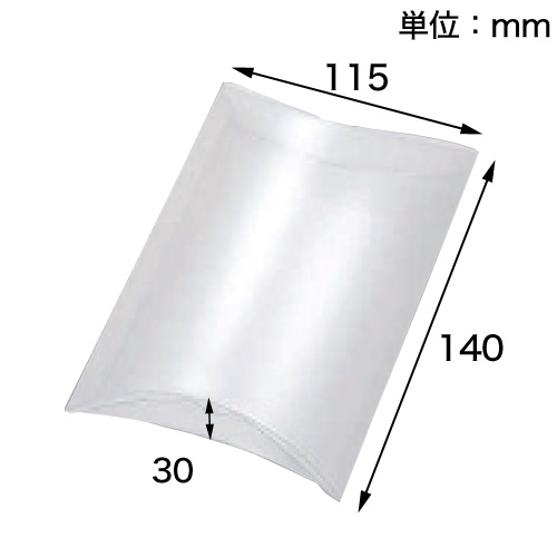 PVC クリスタルボックス AX 115×140×30 無地 10枚