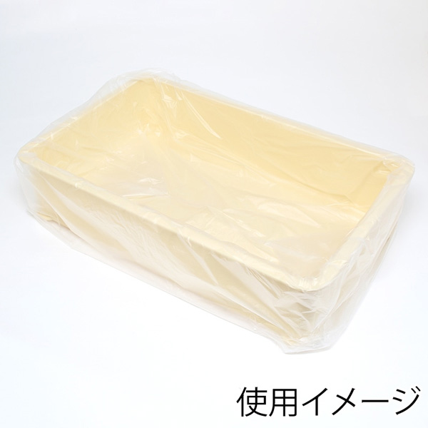 ばんじゅう用ポリ袋 L ナチュラル 使用イメージ
