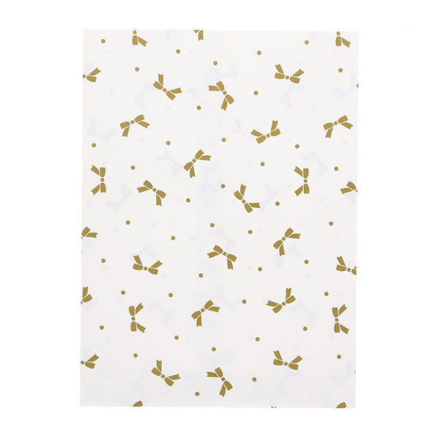 柄小袋　８才　ニューリボン　金