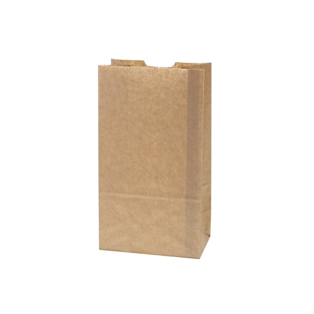 紙袋 角底袋 No.6 未晒無地 Eタイプ