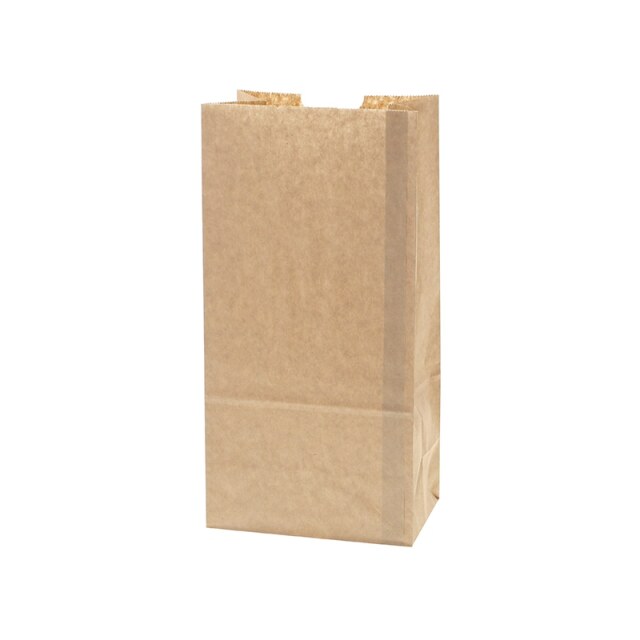 紙袋 角底袋 No.8 未晒無地 Eタイプ