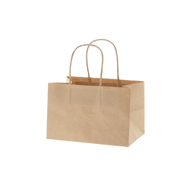 紙袋 オブロングバッグ 20-13 未晒無地