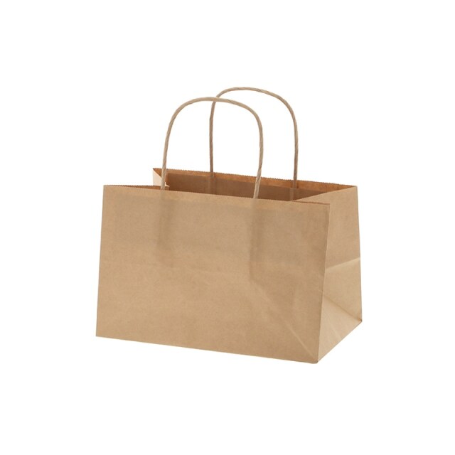 紙袋 オブロングバッグ 23-15 未晒無地