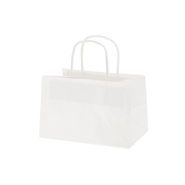 紙袋 オブロングバッグ 23-15 白無地