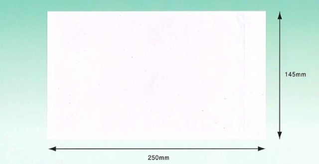 再生PEデリバリーパック　完全密封タイプ（長３封筒サイズ用）　PA-652