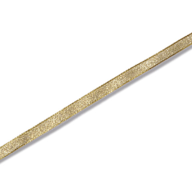 エレガンスメタルリボン 6mm幅×20m巻 ゴールド