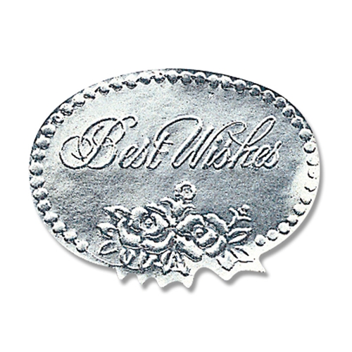 ギフトシール ベストウィッシュ　M　銀
