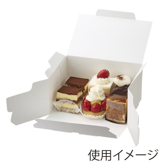 スリムエコケーキ箱　15x21