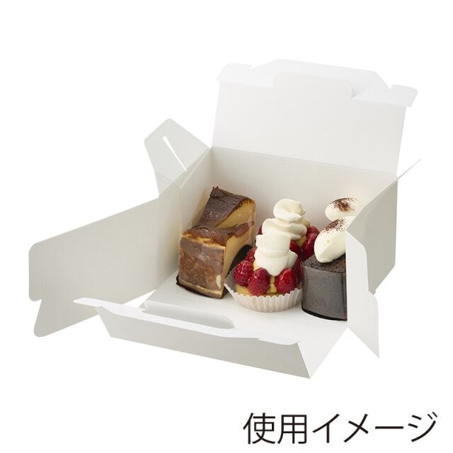 スリムエコキャリーケーキ箱　15x21