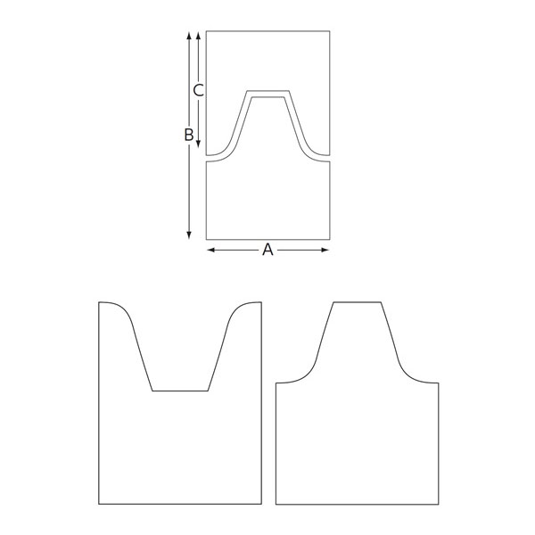 Vパック 寸法図