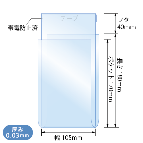 PKT-T10.5-18　寸法図