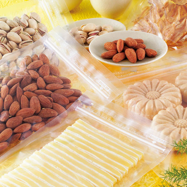 チャック付三方袋 PKタイプ