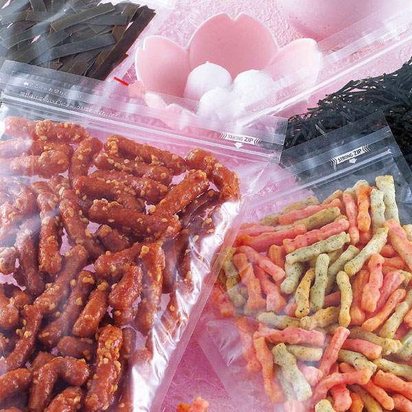 チャック付三方袋 POタイプ