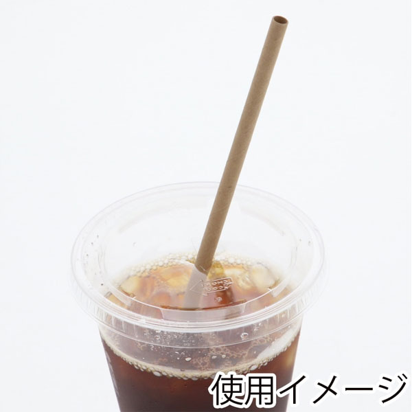 ペーパーストロー 未晒 使用イメージ
