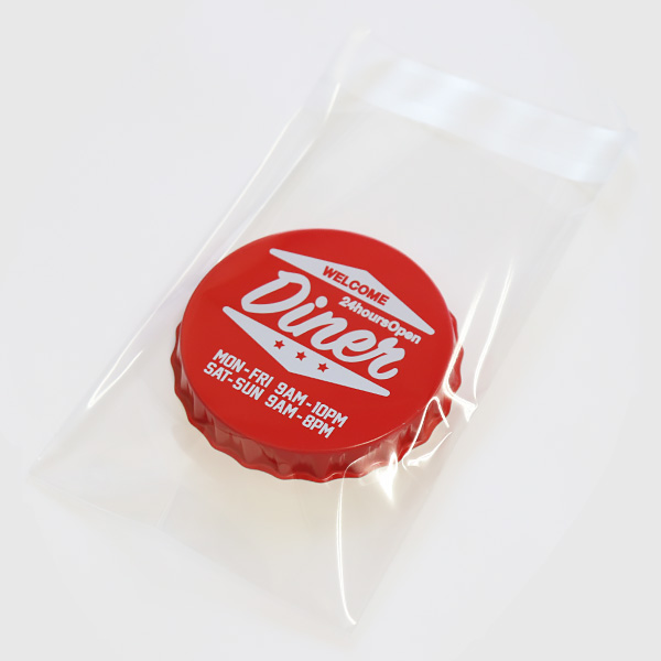OPPテープ付袋 T-ハガキ用　使用例