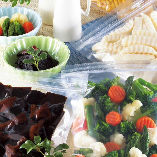 チャック付三方袋 PBAタイプ