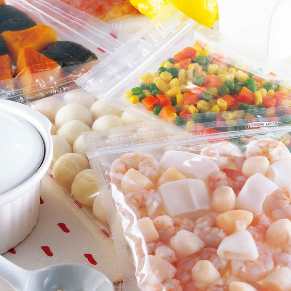 チャック付三方袋 PNタイプ