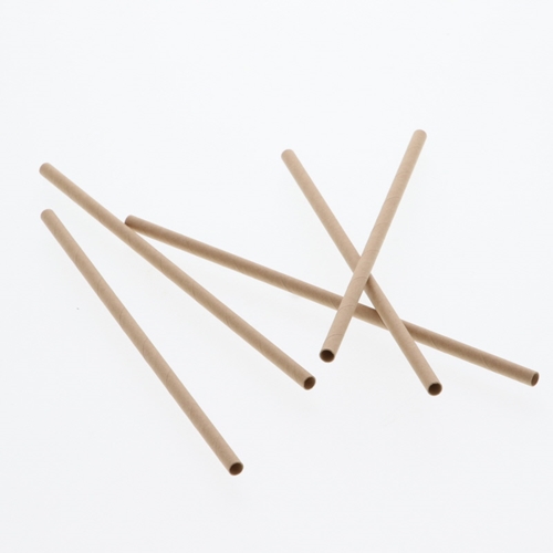 ペーパーストロー　未晒　裸　Φ6×197ｍｍ