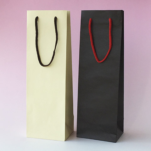 アートバッグ HTワインバッグ（アイボリー＆ブラック）