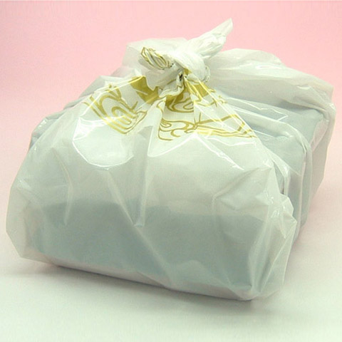 袋探（ふくろたん）】ポリ風呂敷 かすみ草【まとめ割引商品G】