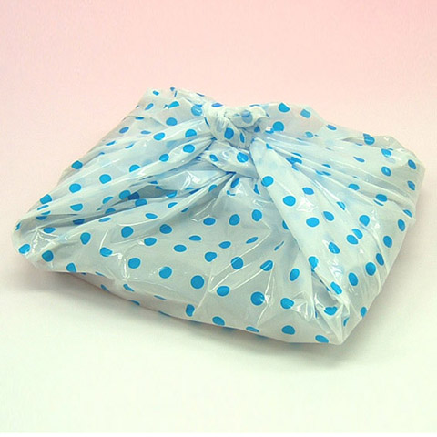 袋探（ふくろたん）】ポリ風呂敷 かすみ草【まとめ割引商品G】