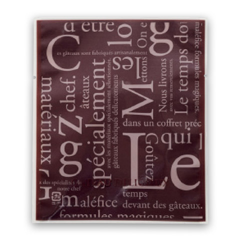 カマス袋GT洋柄ブラウン