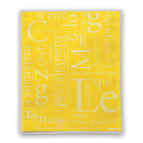 カマス袋GT洋柄イエロー