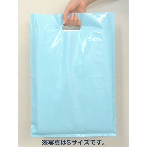 袋探（ふくろたん）】持ち手穴付袋 サンクスバッグ底マチなし ホワイト
