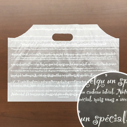 フラットバッグ フランス柄 SS