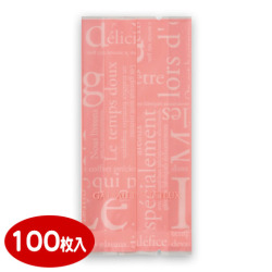 合掌ガゼット袋 GT 洋柄ピンク