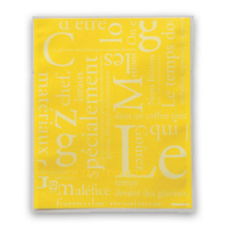 カマス袋GT洋柄イエロー