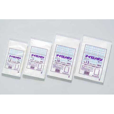 袋探（ふくろたん）】食品用三方シール袋 無地 ナイロンポリGタイプ規格袋