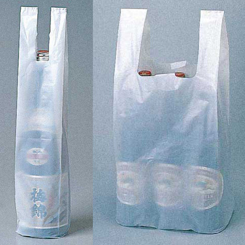 袋探（ふくろたん）】手提げレジ袋 イージーバッグ 水玉柄