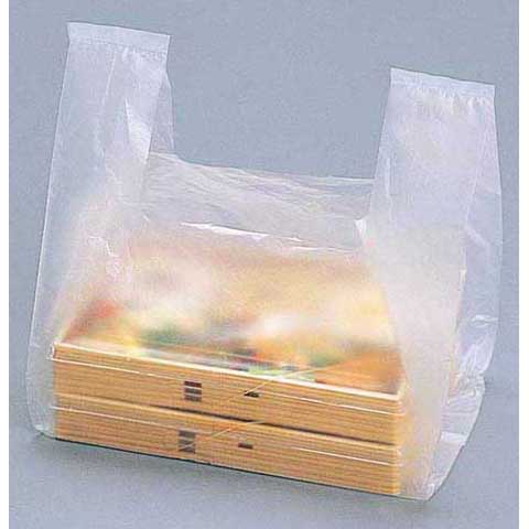 袋探（ふくろたん）】手提げレジ袋 イージーバッグ 水玉柄（1,000枚入