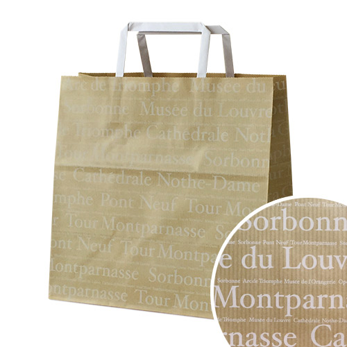 袋探 ふくろたん 手提げ紙袋 平紐 フランセh平26 0枚入 Xzt