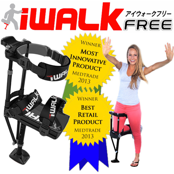 プロト ワン ニークラッチ アイウォーク フリー ハンズフリー松葉杖