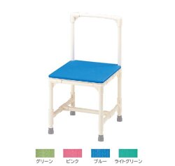 矢崎化工 シャワーいす 背もたれ型 マット固定タイプ 【福祉発明品