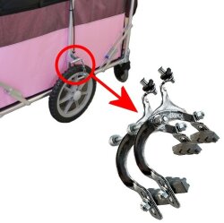 五十畑工業 お散歩カー交換用純正ブレーキキャリパー（2個組）