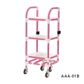 おむつ交換台車 清拭台車：棚板タイプ AAA-01B