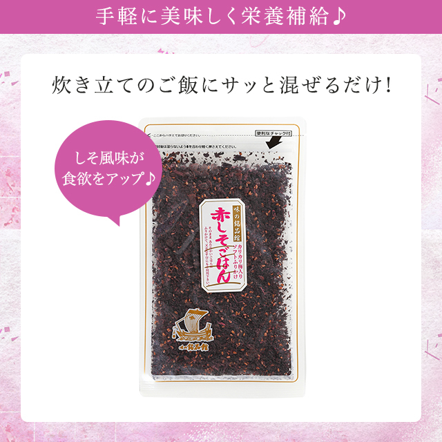 カリカリ梅入り赤しそごはん 45g入 ふりかけ ごはんのお供