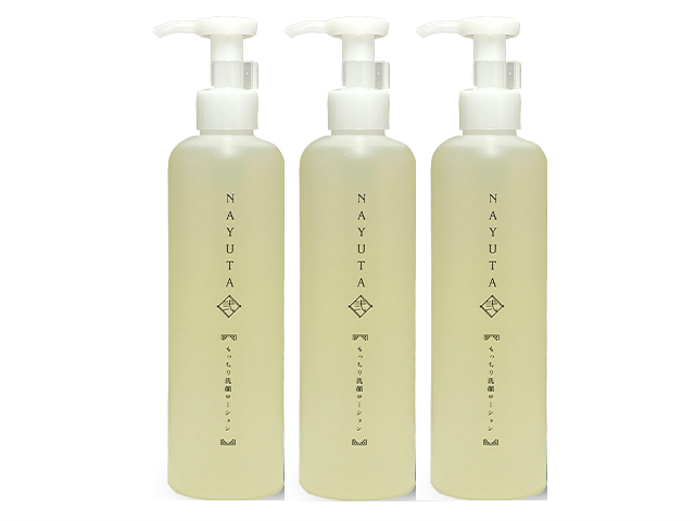 NAYUTAもっちり洗顔ローション 300ml 　3本セット（50%off）