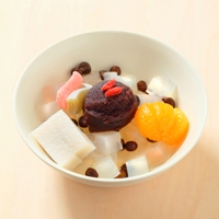 【新甘味セット】 くず餅 大箱1個・ あんみつ 2個・ ところてん 2個【 老舗 和菓子 高級 絶品 お取り寄せ ギフト 有名 スイーツ お菓子 ハロウィン クリスマス お歳暮 】【冷蔵品】 あんみつ