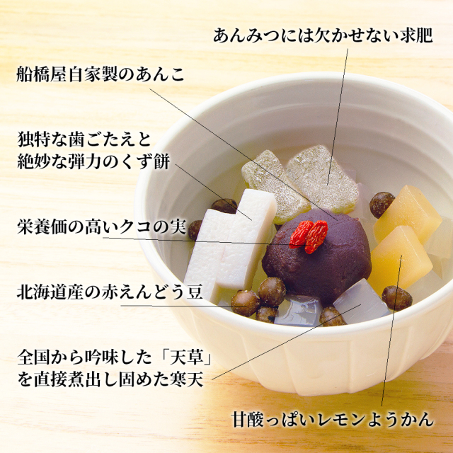 バラエティセット 【カップくず餅2個・あんみつ2個・くず餅プリン2個】【冷蔵品】