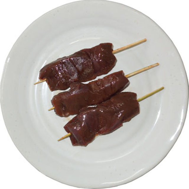 国産 豚 レバー 串 刺し 30ｇ 50本入り 生肉 冷凍