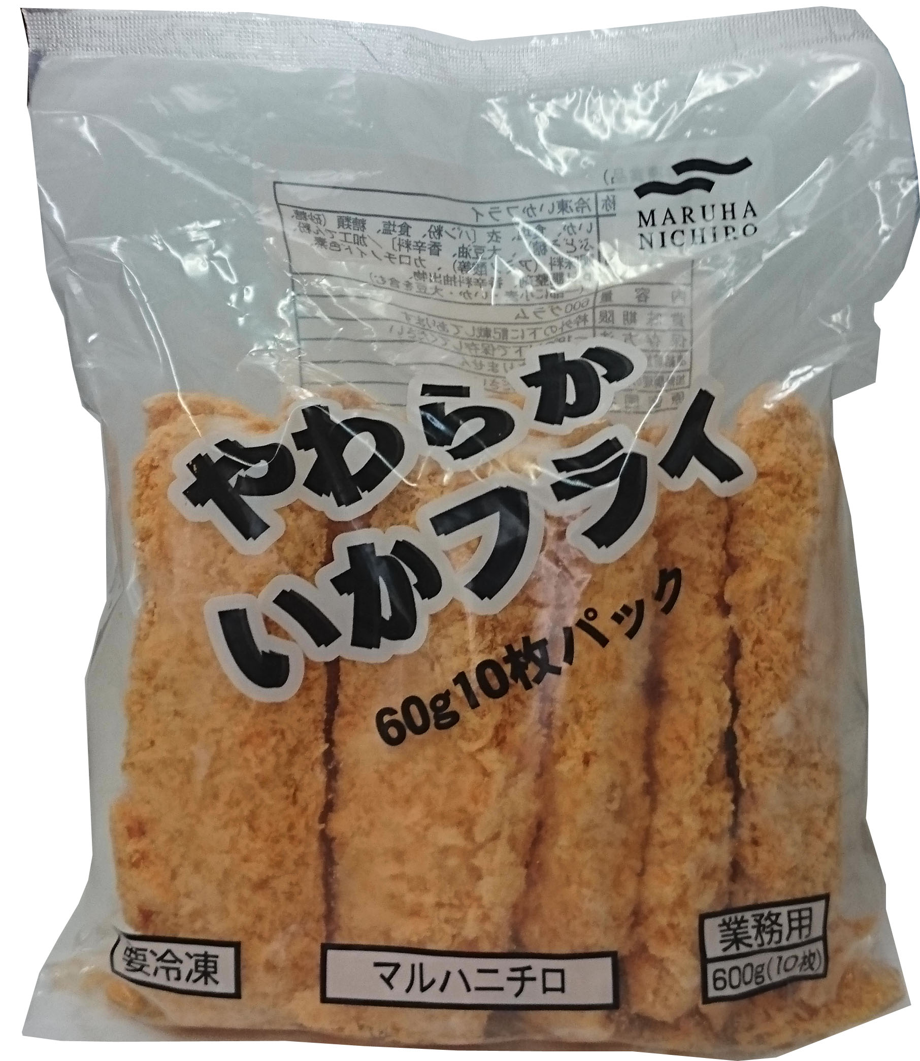 やわらか イカ フライ 60ｇ 10個入り 冷凍