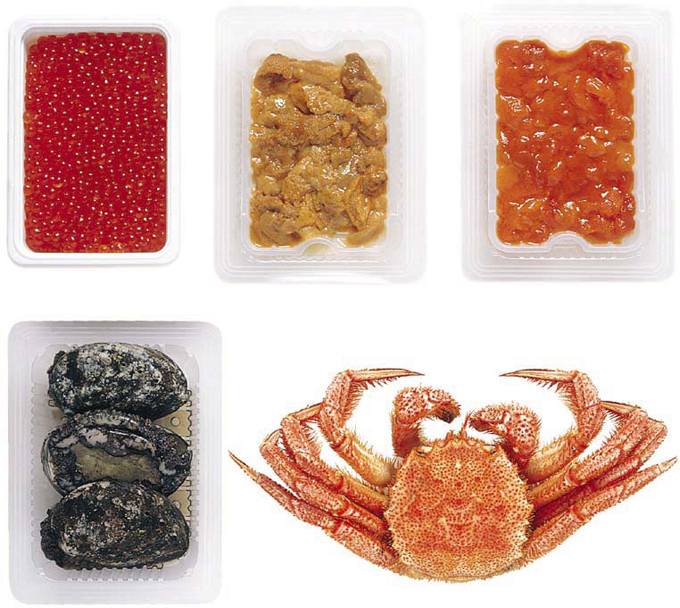 礼文島五大味覚セット