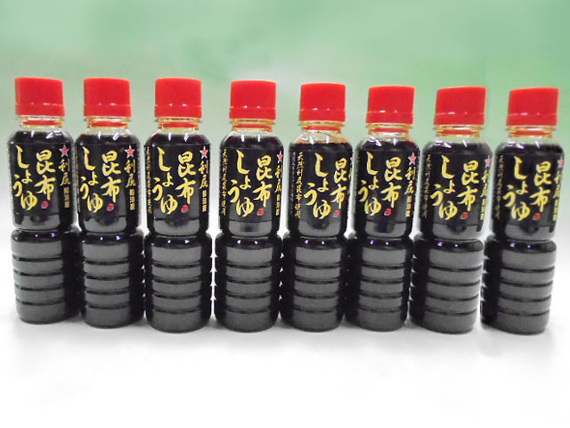 昆布醤油100ｍｌ　8本セット
